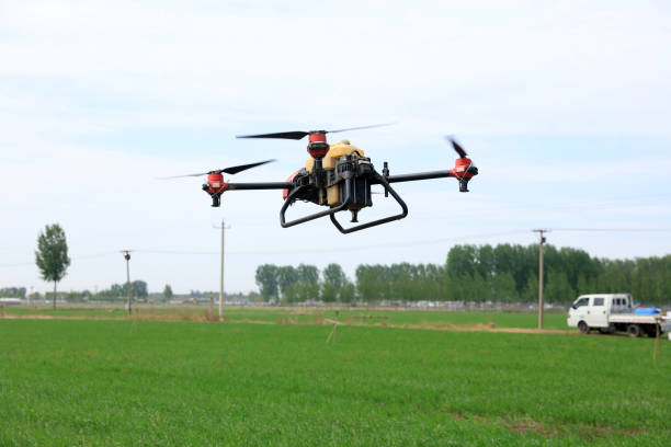Drone em operação